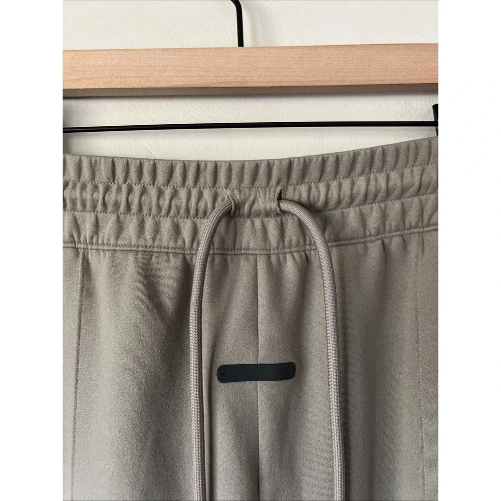 Adidas Fear of God Athletics Pants Mens XXL Clay Greenish Black Stripe IS5305